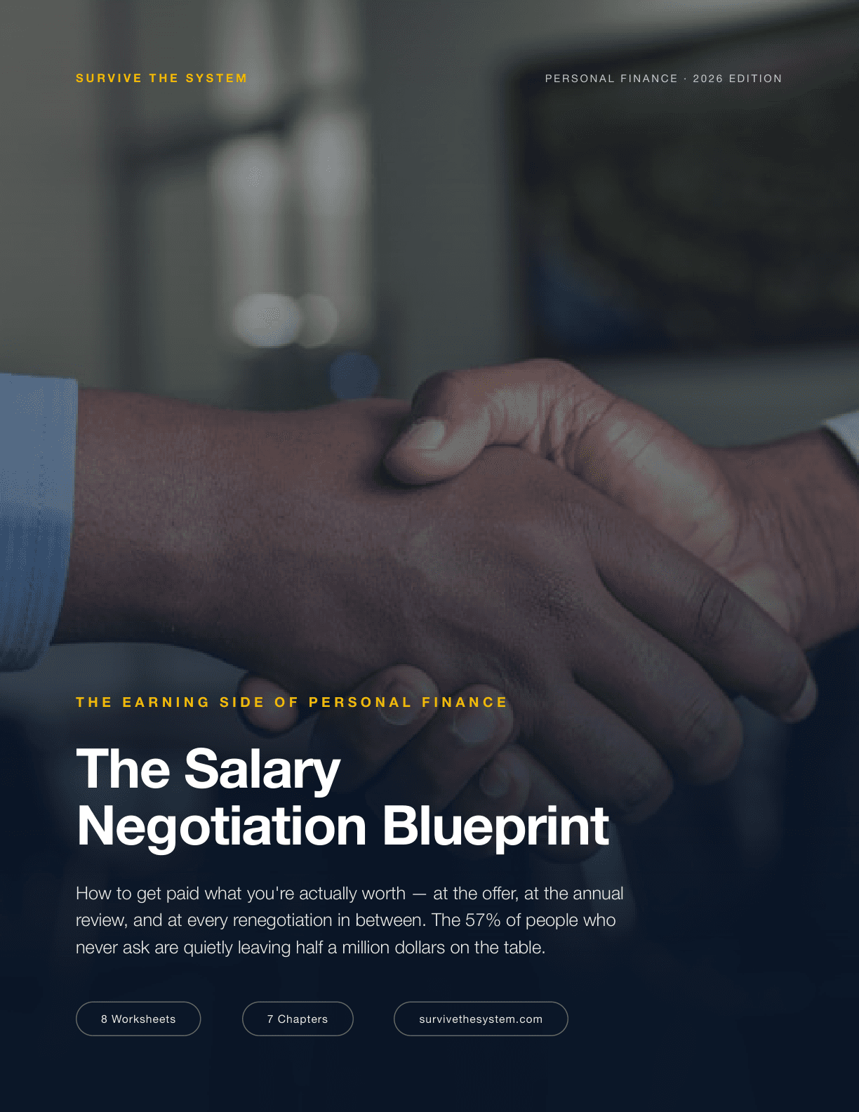The Salary Negotiation Blueprint Front Cover